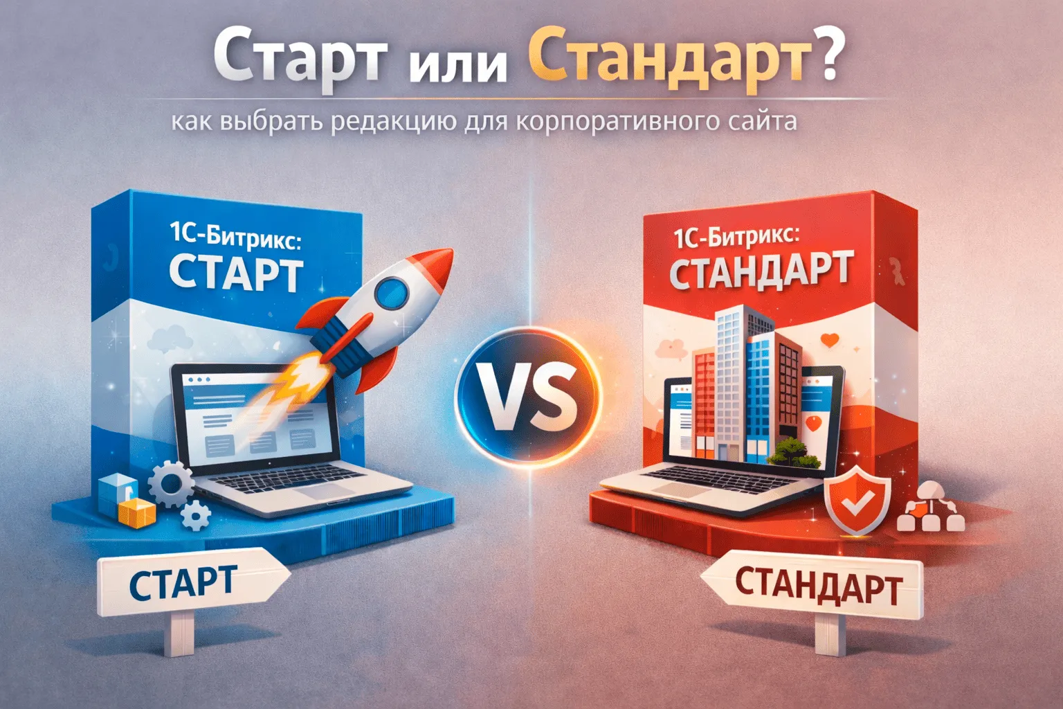 Старт или Стандарт: как выбрать редакцию для корпоративного сайта в Самаре
